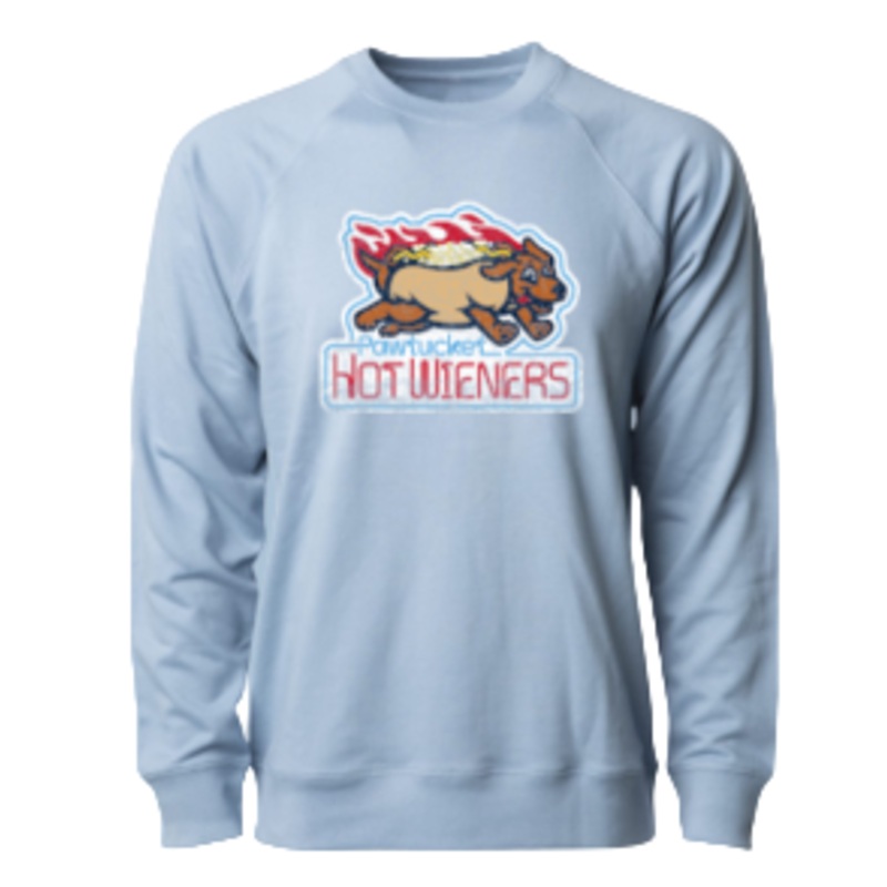 Pawtucket Hot Wieners Light Blue Crewneck