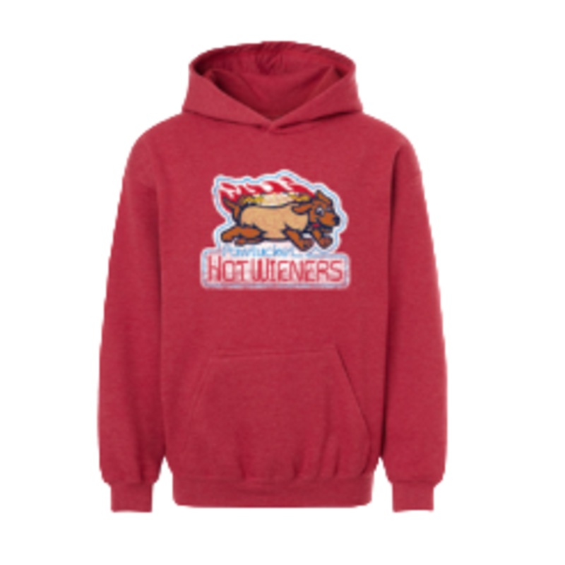 Pawtucket Hot Wieners Red Youth Hood
