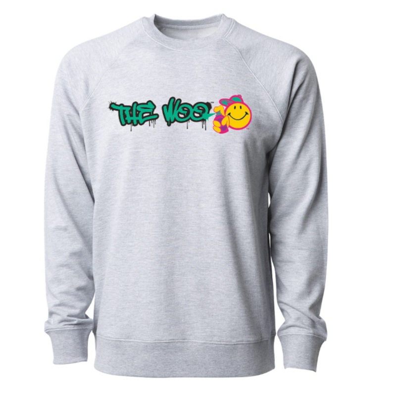 The Art of the Woo Gray Crewneck