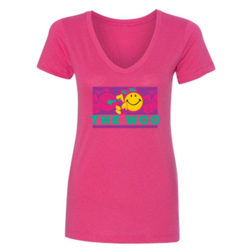 The Art of the Woo Pink Women’s Reflection Tee