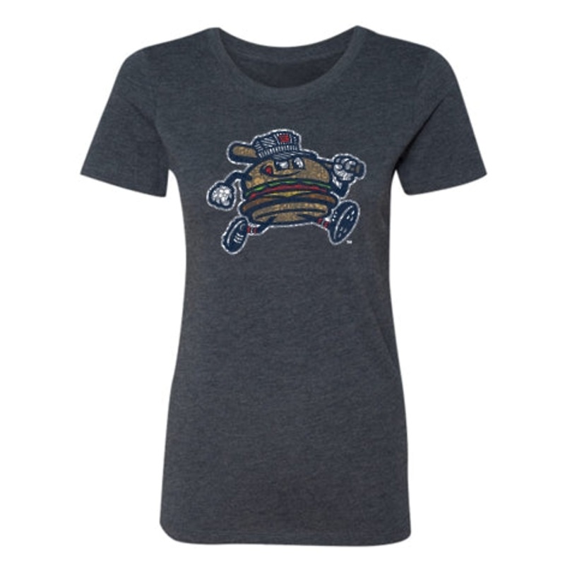 Women’s 108 Stitches Grey Chuck Flowery Tee
