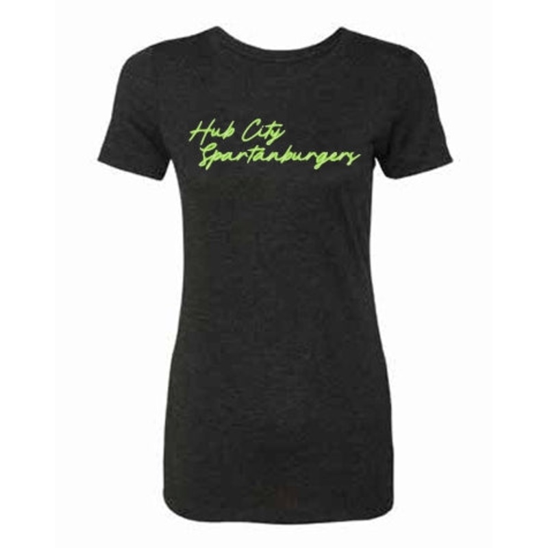 Women’s Dark Grey Neon Sign Tee