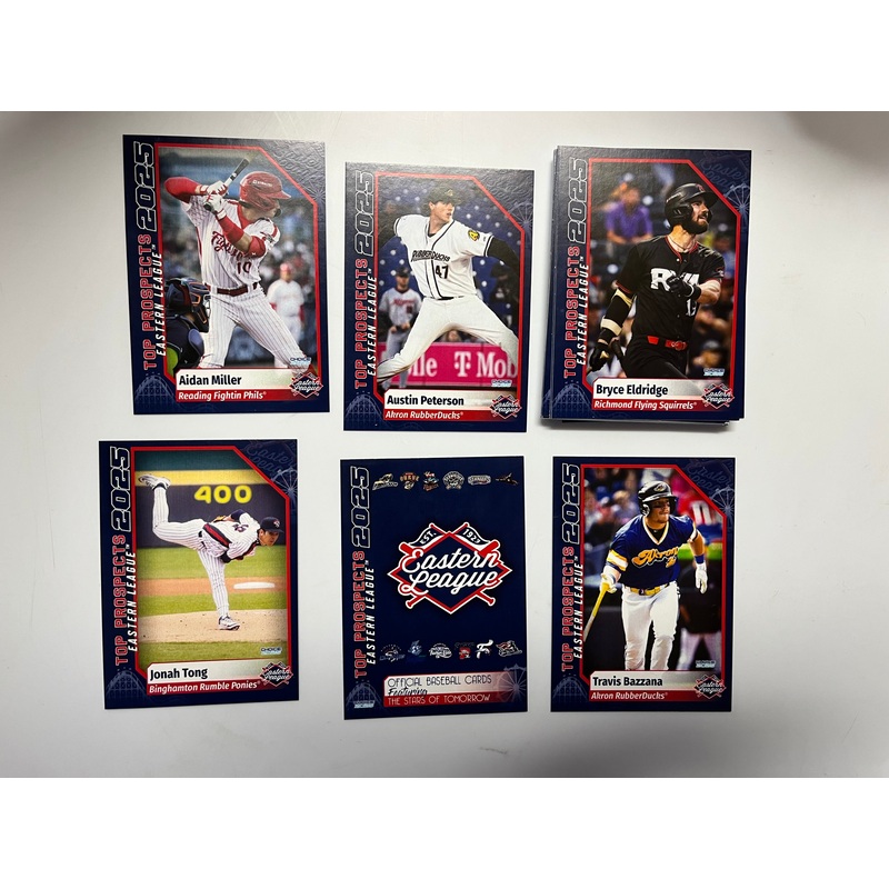 2025 Eastern League Top Prospect Pack