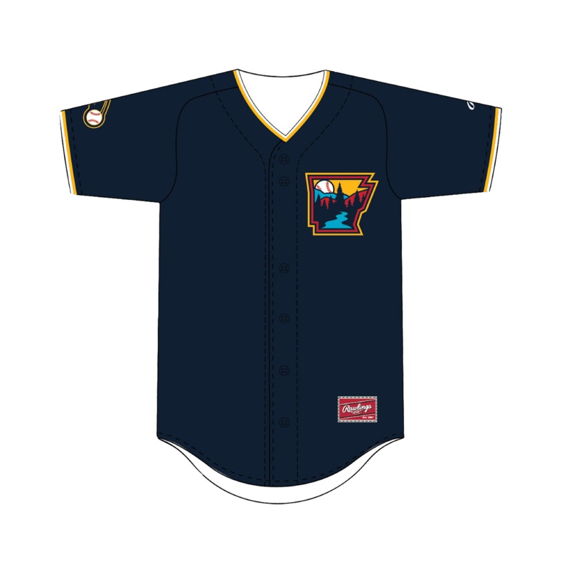 Northwest Arkansas Naturals Alternate Jersey