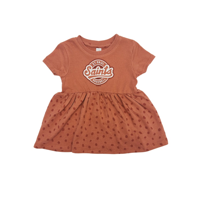 Saints Infant Girls Jersey Dress