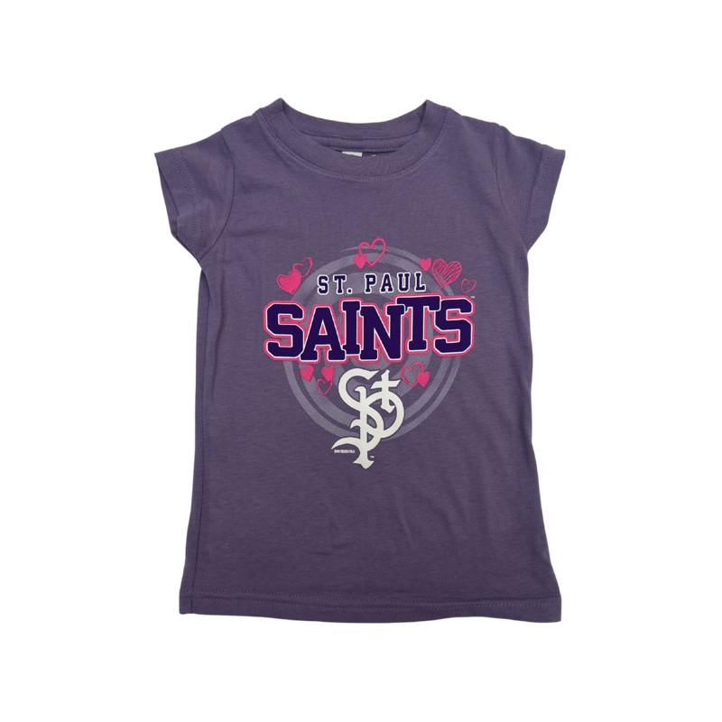 Saints Toddler Girls T-Shirt|2-3 years|3-4 years|4-5 years|5-6 years