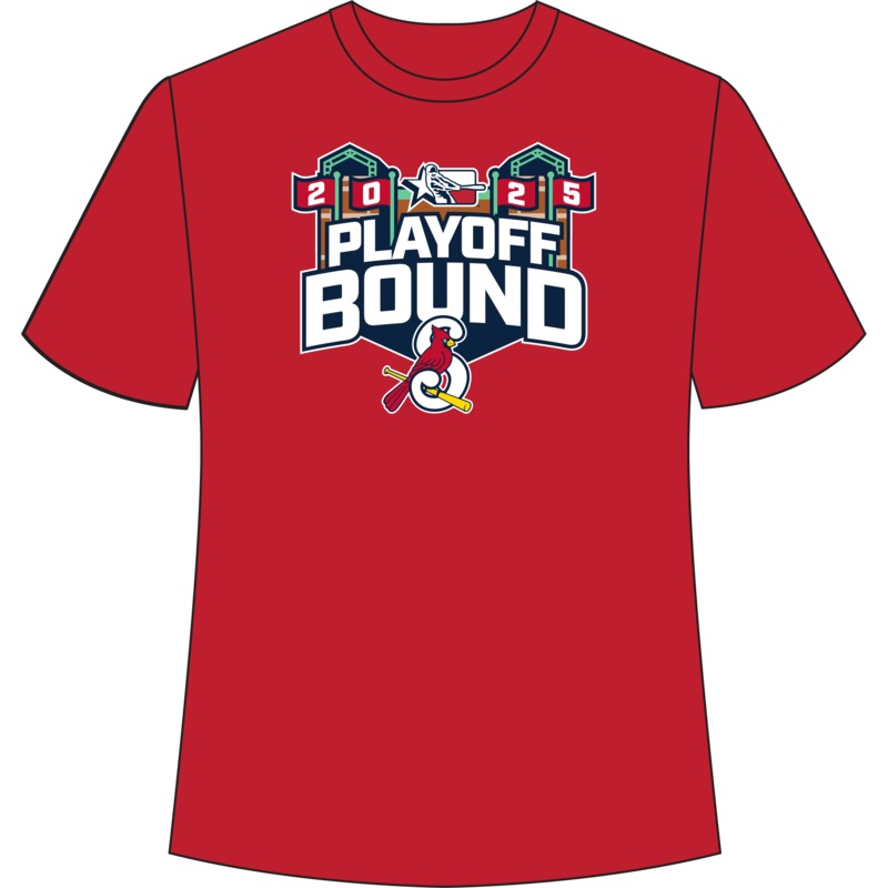 Springfield Cardinals 2025 Texas League Playoff Official Shirt