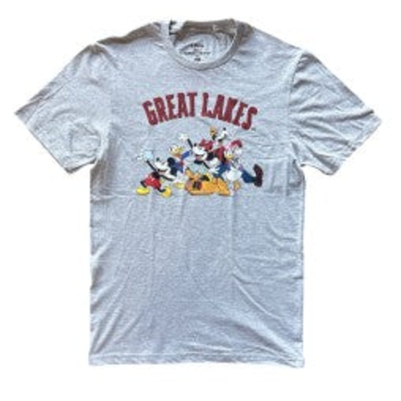 Great Lakes Loons OT Sports Mickey Mouse T-shirt – Adult