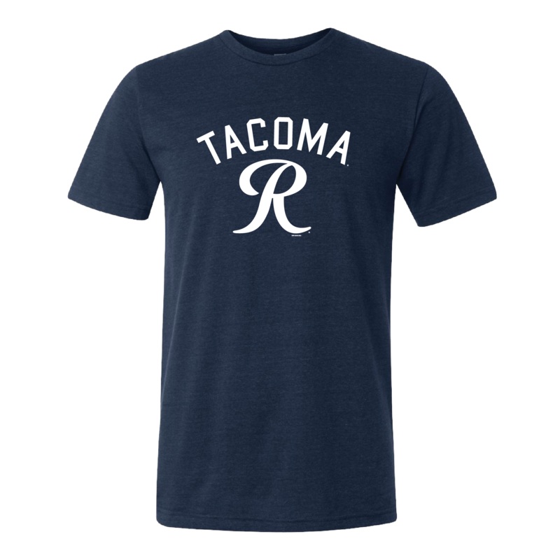 Tacoma Rainiers Navy Tacoma R Tee