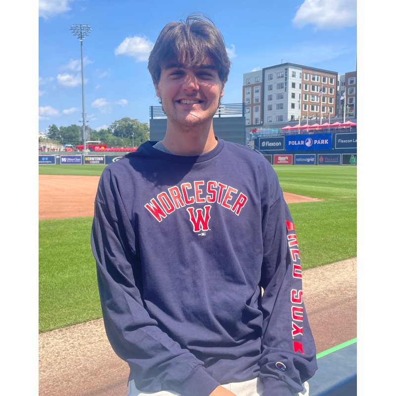 Worcester Red Sox Navy Jersey Long Sleeve Tee