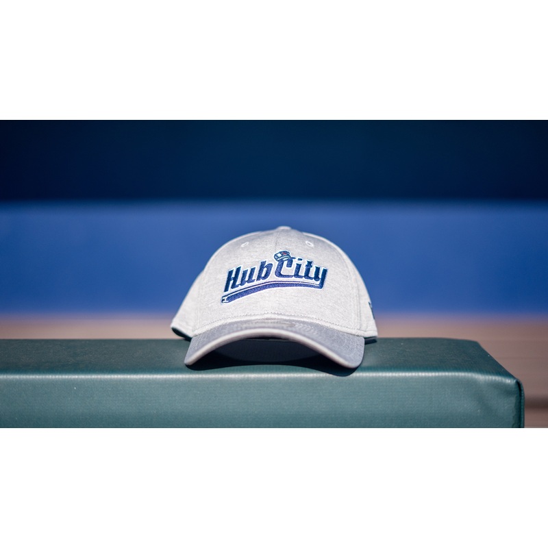 3930 New Era Grey Hub City Fitted Hat