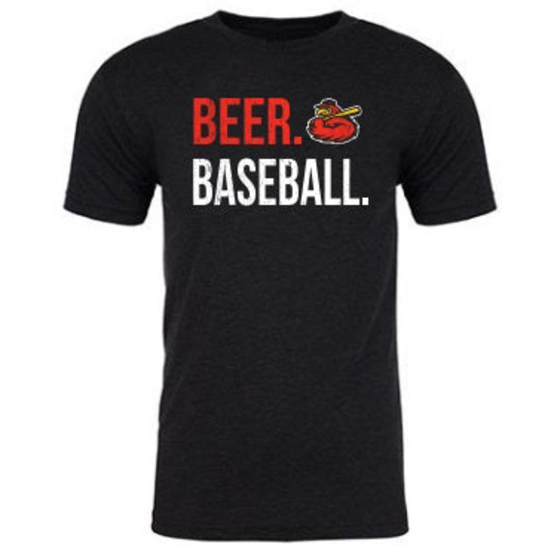 Rochester Red Wings Beer Baseball Tee