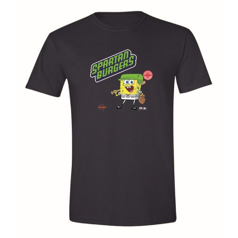Youth Navy Spongebob Tee|Small|Medium|Large|XL