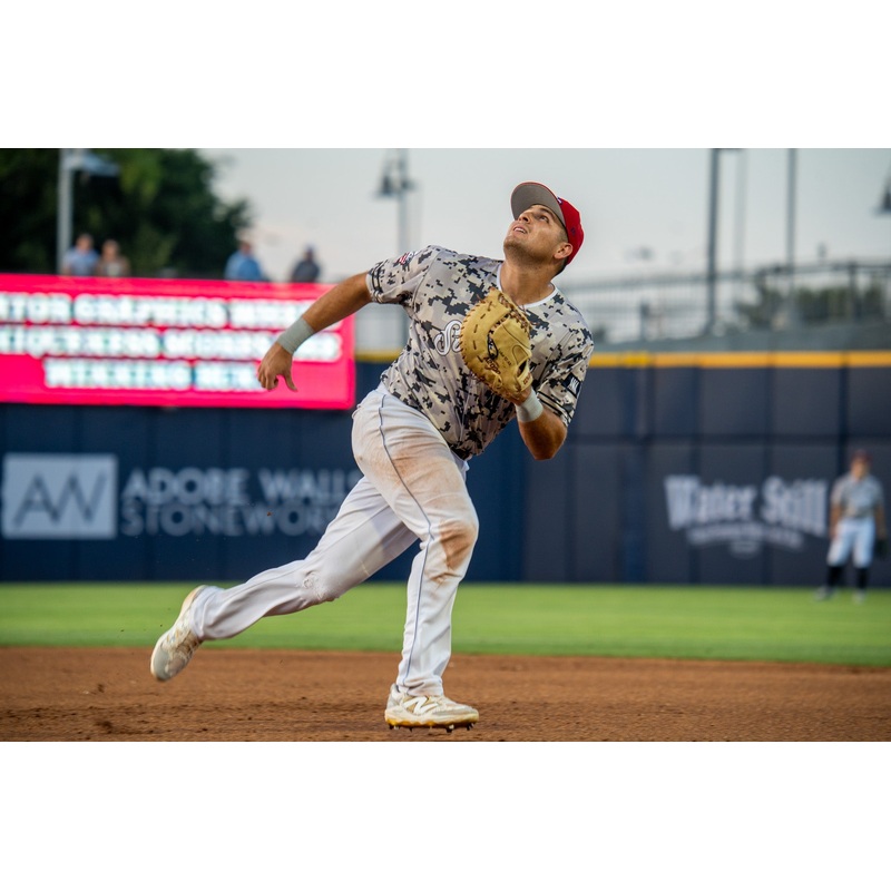 Amarillo Sod Poodles Signed Military Appreciation Jersey