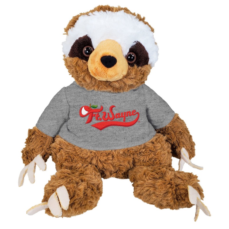 Fort Wayne TinCaps Cuddle Buddy – Sloth