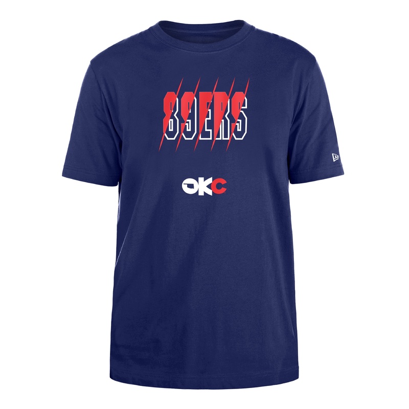 OKC 89ers New Era Active Tee|S|M|L|XL|2XL|3XL