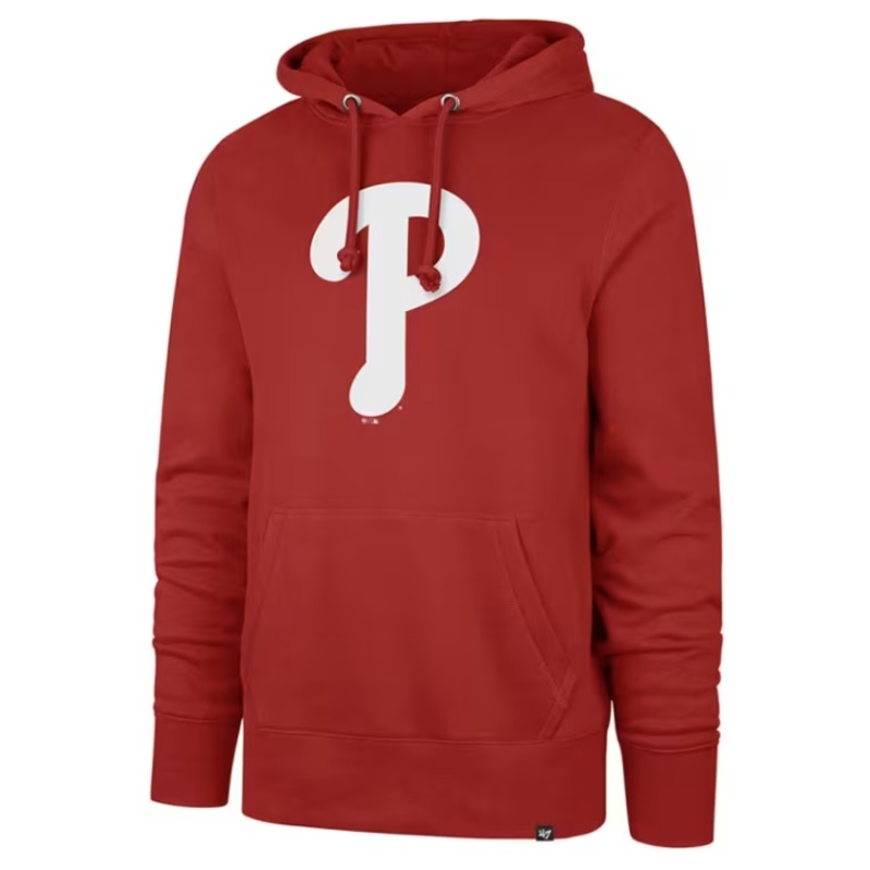 ’47 Philadelphia Phillies Red Imprint Headline Hoodie