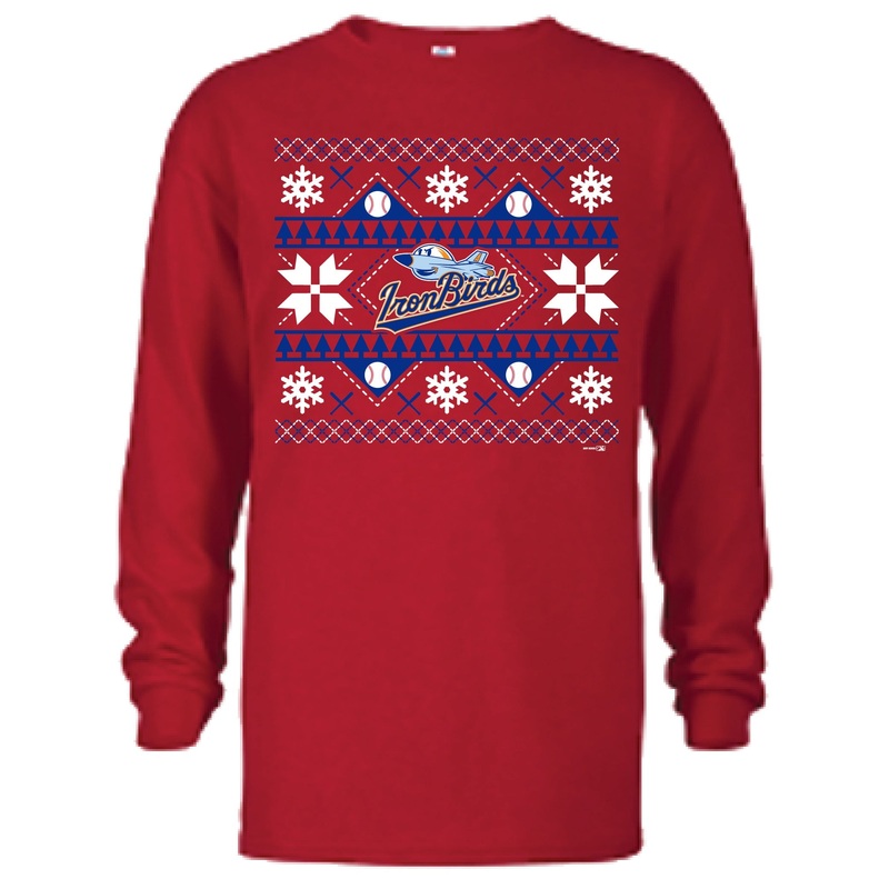 Aberdeen IronBirds – Holiday Long Sleeve Youth T-Shirt