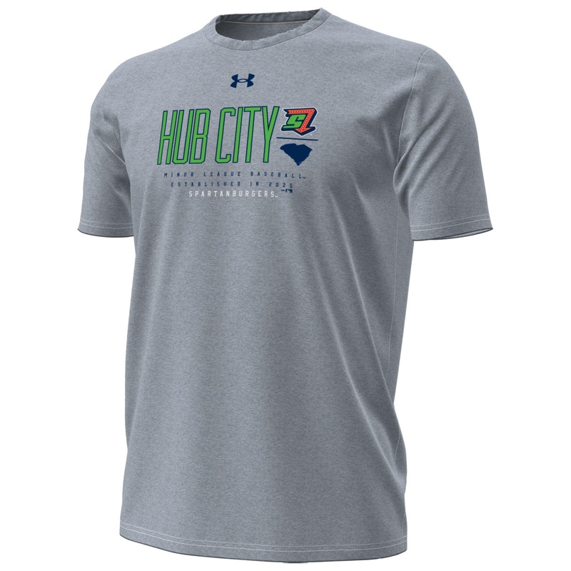 Adult Grey Performance UA Tee|Small|Medium|Large|XL|2XL