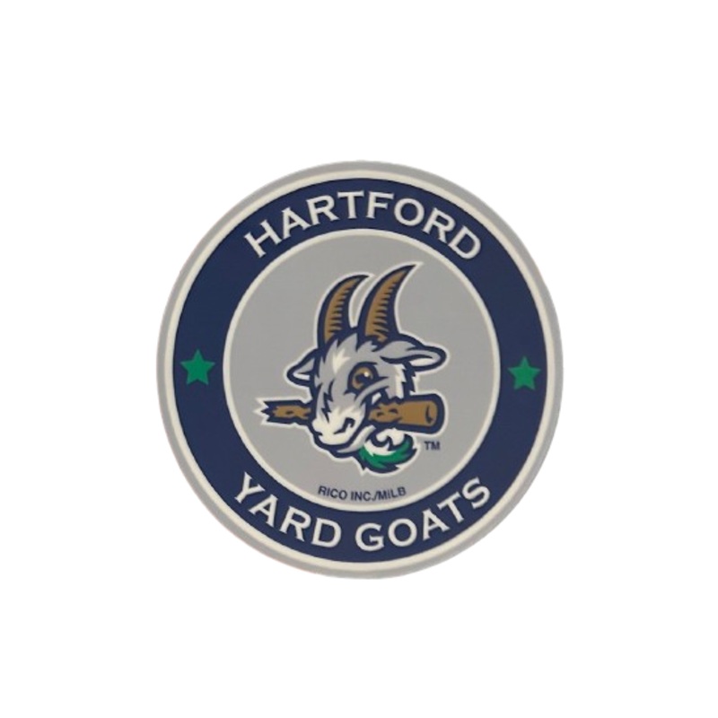 Hartford Yard Goats Circle Magnet