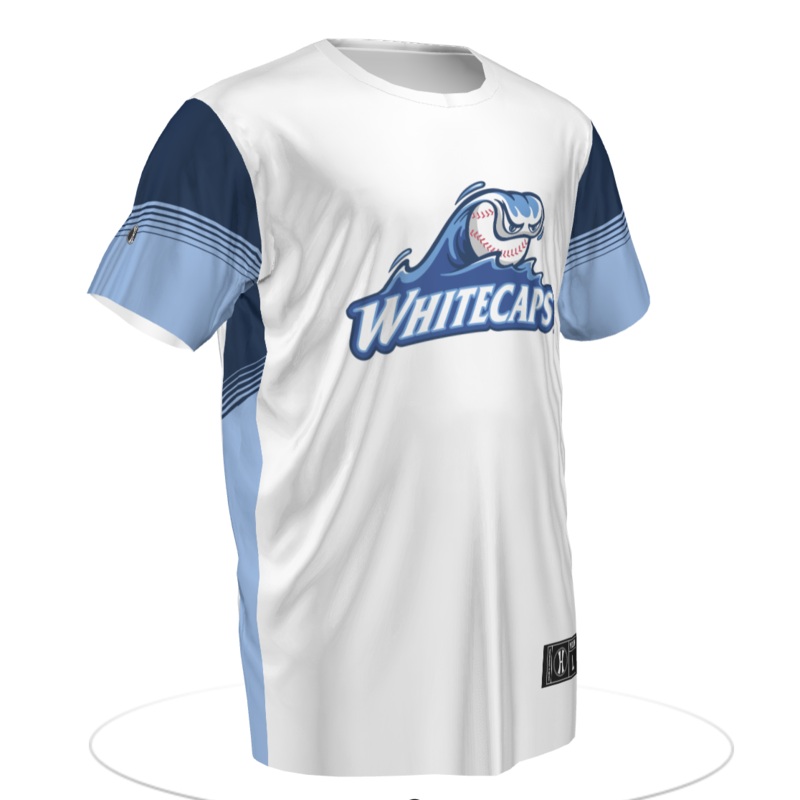 West Michigan Whitecaps Freestyle Paramount Crewneck Jersey – CUSTOM ORDER
