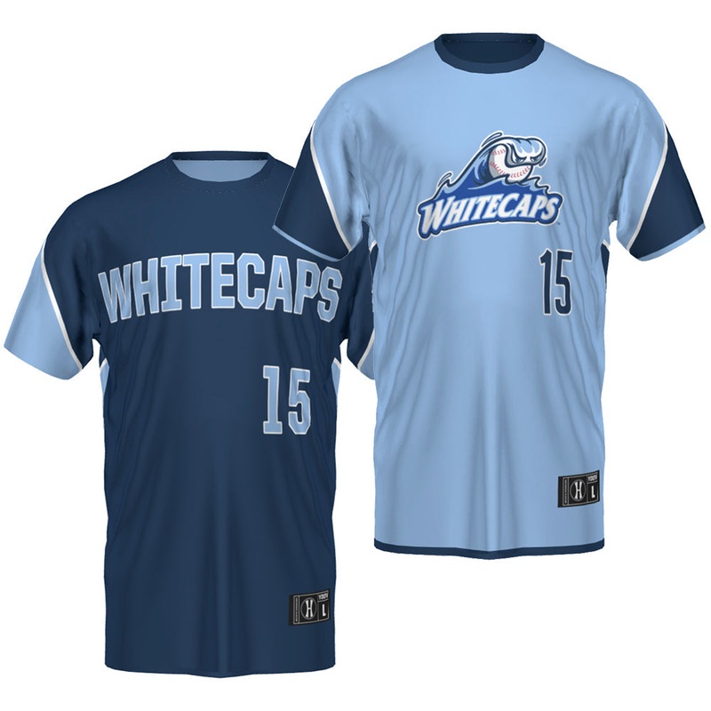 West Michigan Whitecaps Freestyle Reversible Chopper Crewneck Jersey – CUSTOM ORDER
