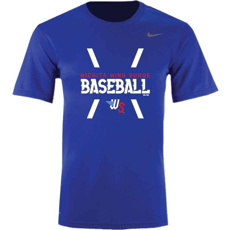 Wichita Wind Surge Adult Royal 283 Legend  Tee