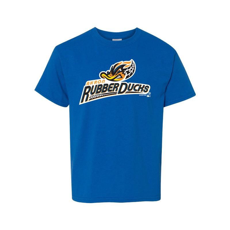 Youth Neon Blue Primary Logo|XS|S|M|L|XL