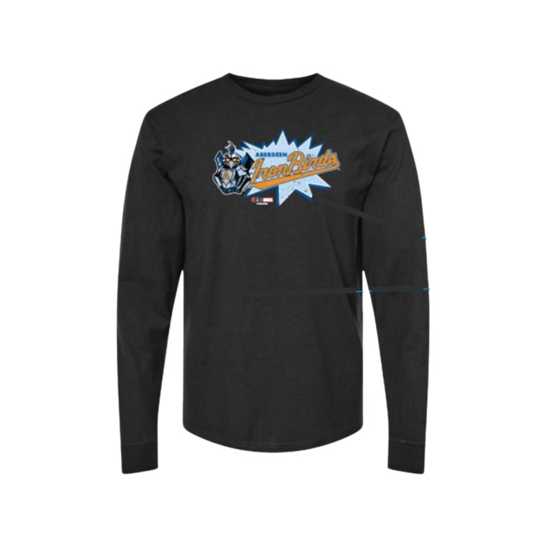 Aberdeen IronBirds – Marvel Adult Long Sleeve T-Shirt