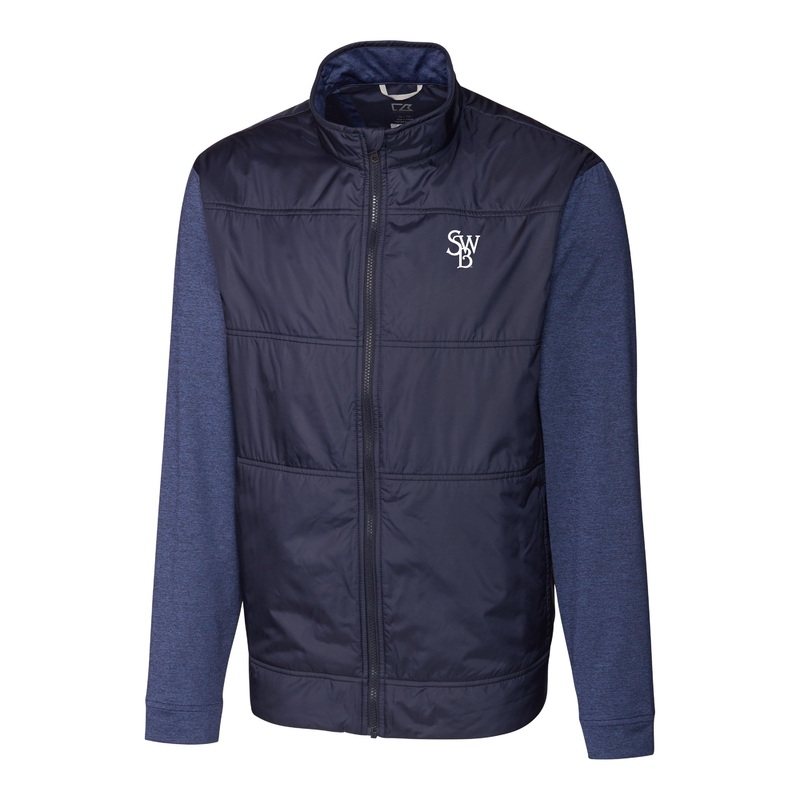 Scranton Wilke’s-Barre RailRiders Cutter & Buck Mens Stealth Jacket