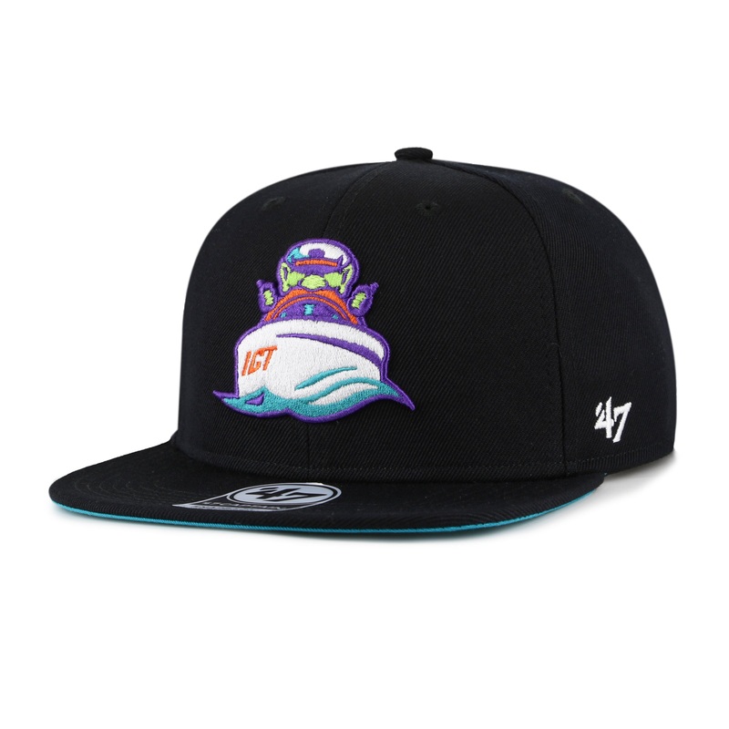 Wichita Wind Surge ’47 Black Turbo Tubs Sure Shot Undertone Captain Snapback Cap