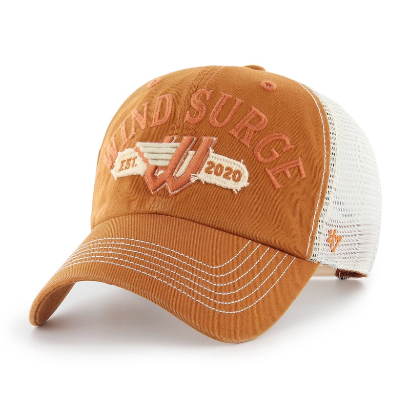 Wichita Wind Surge ’47 Burnt Orange Riverbank Trawler Clean Up Cap