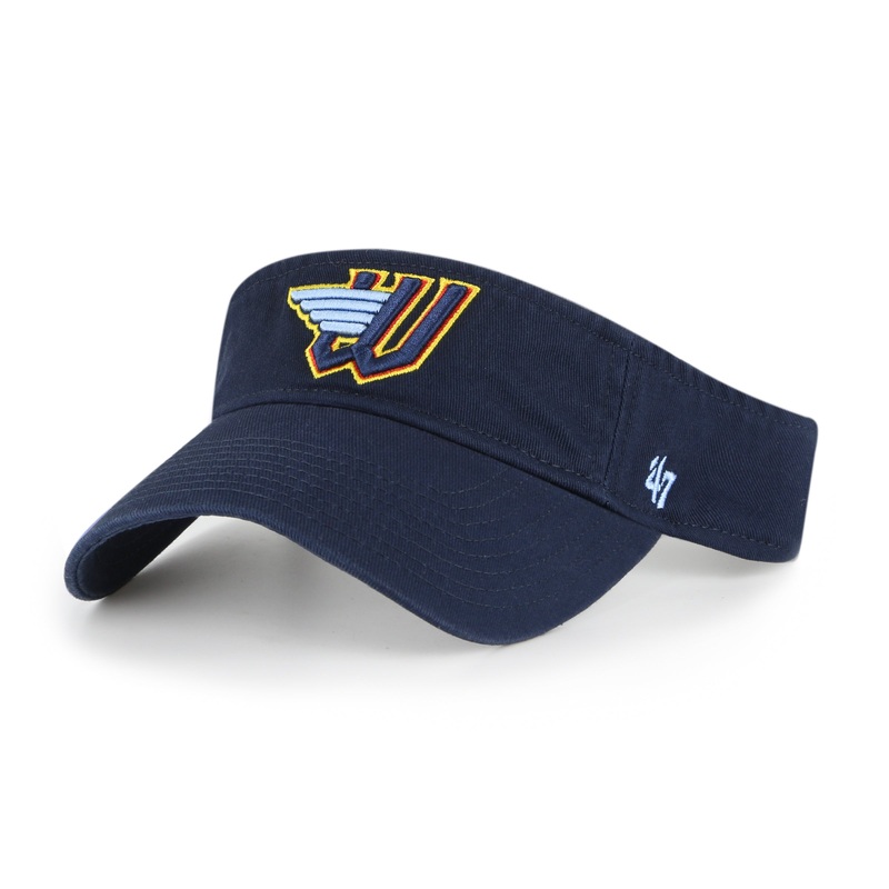 Wichita Wind Surge ’47 Navy Alt Clean Up Visor