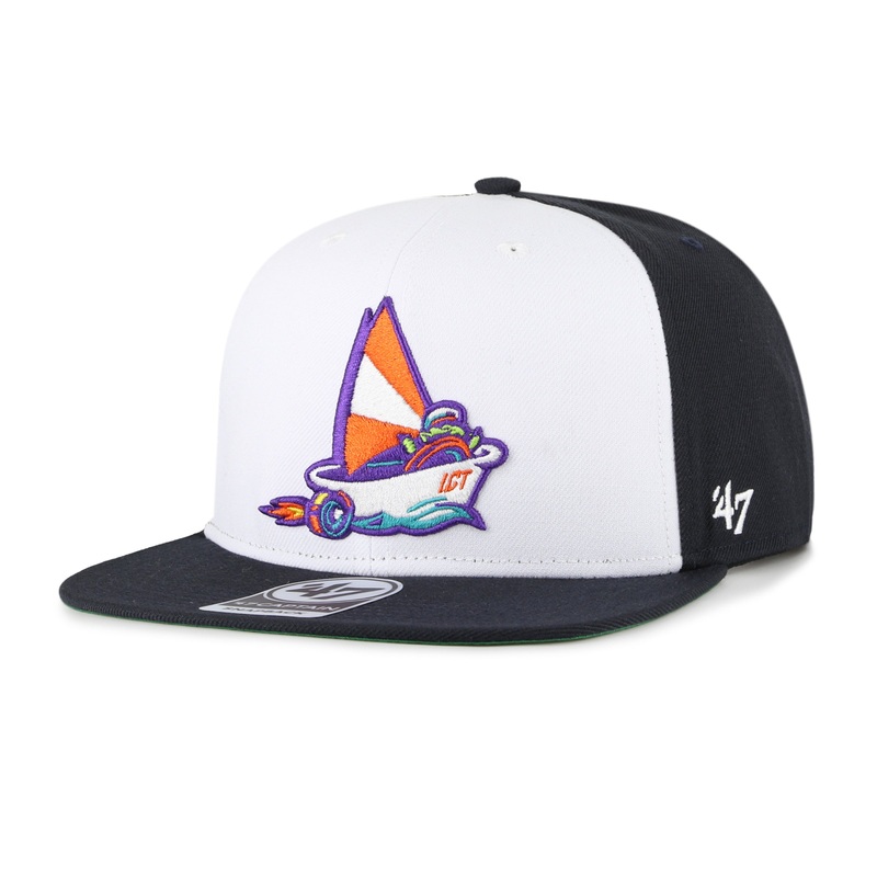Wichita Wind Surge ’47 Navy Replica Turbo Tubs Sure Shot Captain Snapback Cap