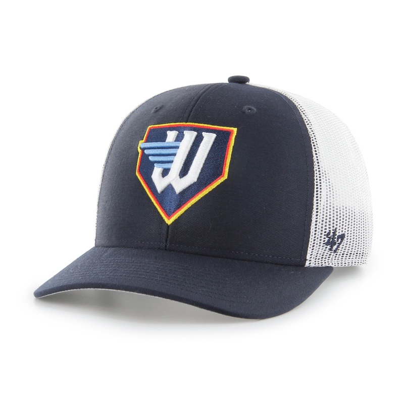 Wichita Wind Surge ’47 Youth Navy Alt Trucker Cap