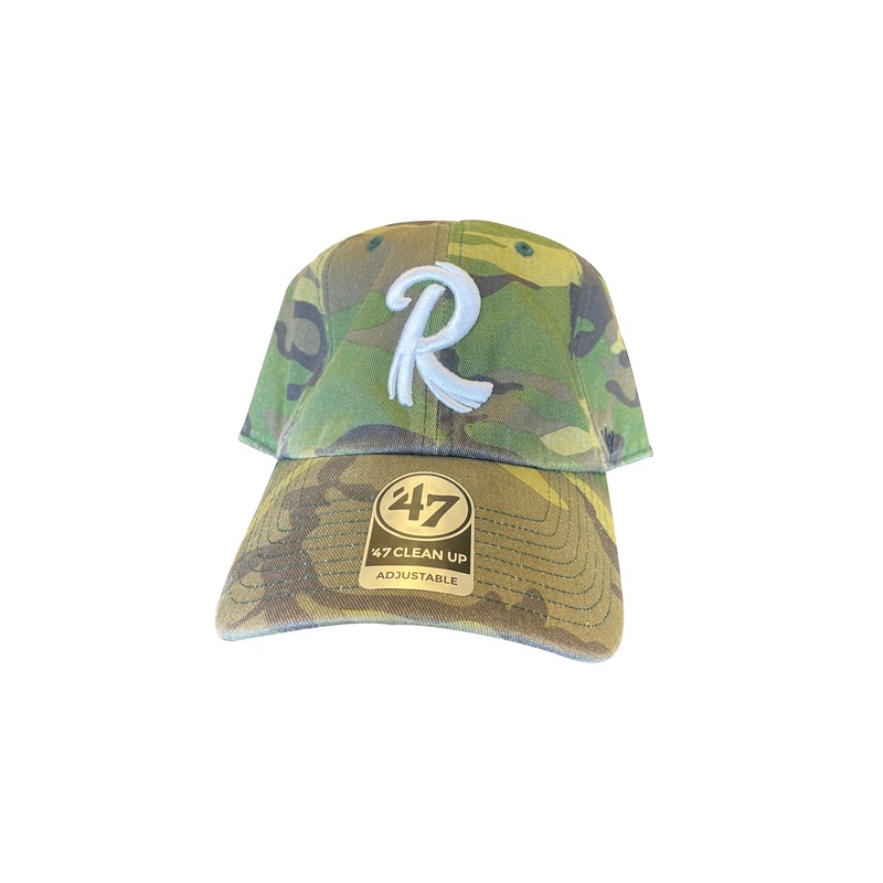 ’47 Clean Up Adjustable Feathered R Camo Hat