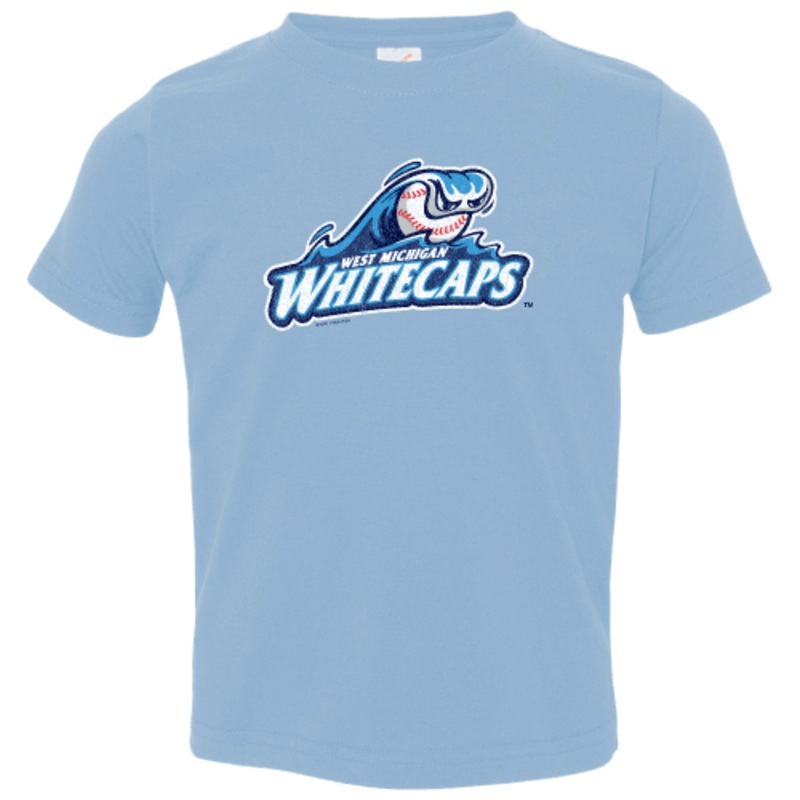 West Michigan Whitecaps Toddler Light Blue Tee