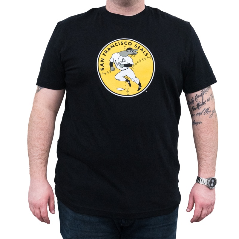 SEALS CIRCLE T-SHIRT, SACRAMENTO RIVER CATS