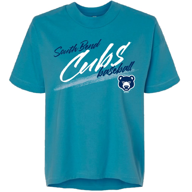 South Bend Cubs Women’s Drop Tail T-shirt