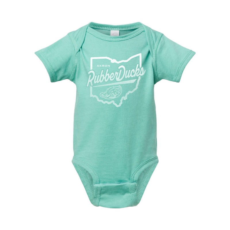 Teal Ohio Onesie|NB|6M|12M|18M|24M