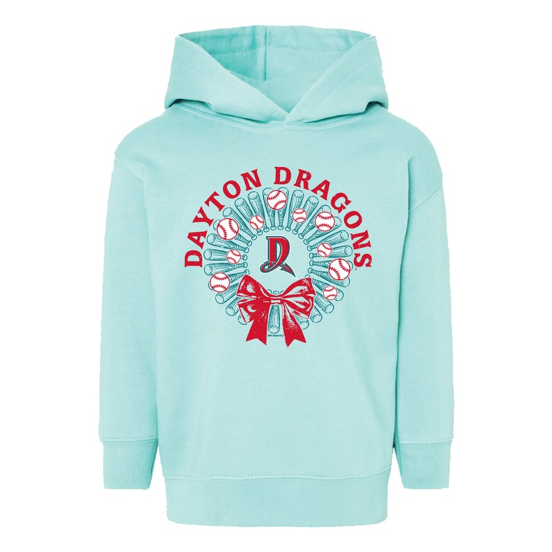 Toddler Decoration Hoodie|2T|4T|5/6T|Teal