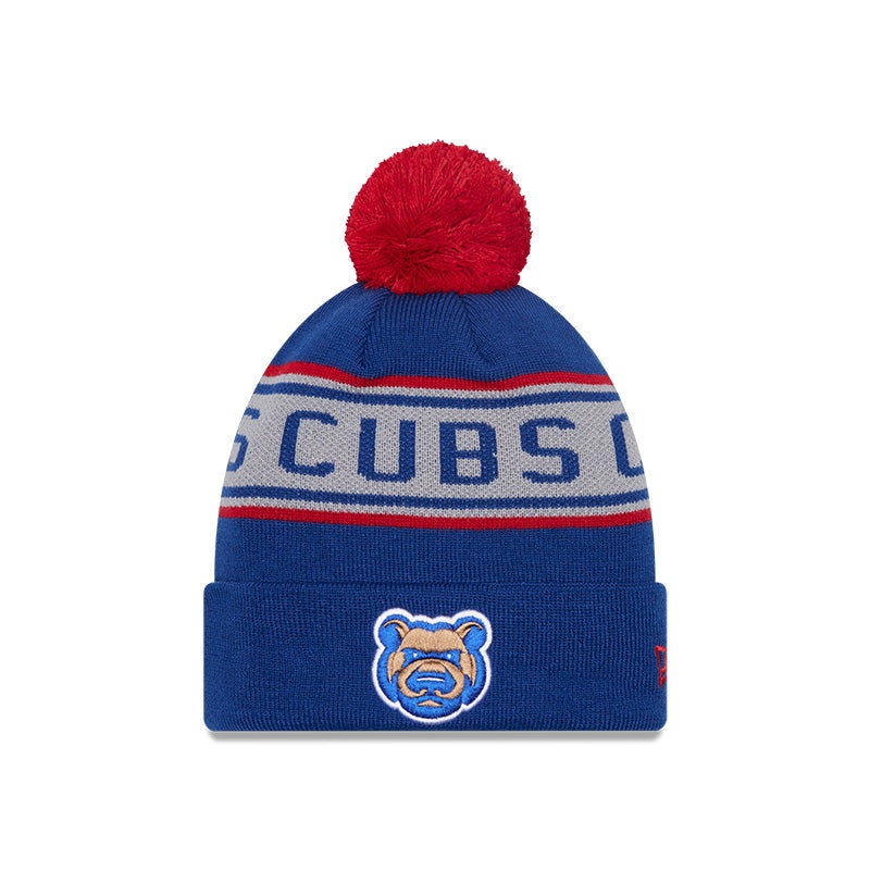 Youth Iowa Cubs Repeater D3 Knit Pom Beanie
