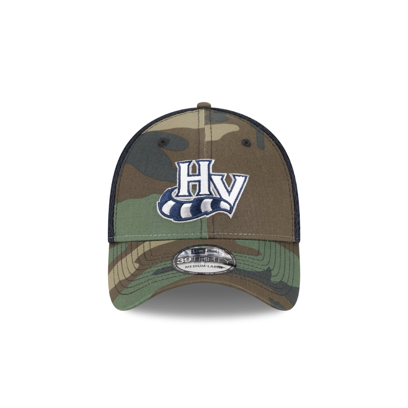 3930 Camo Mesh Back Flex Fit Cap [SALE]