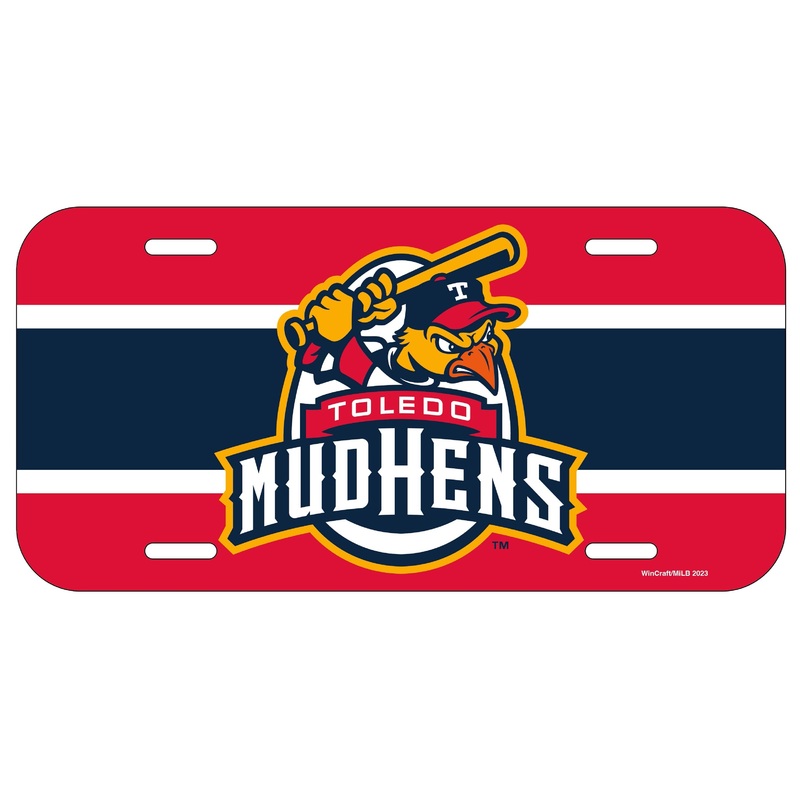 Toledo Mud Hens License Plate