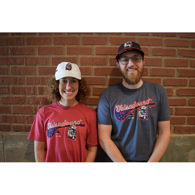 TulsaSound Uniform Logo T Shirt Red/Navy