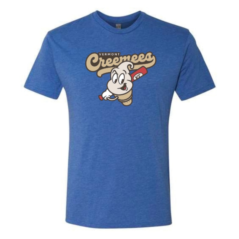 Vermont Creemees T-shirt|Vintage Royal|Natural|Vintage Red|Small|M|Large|XL|2XL|3XL