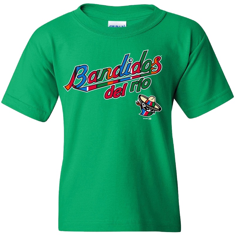 Youth Copa Bandidos Logo Tee|YSmall|YMedium|YLarge|YXL|Green|Yellow