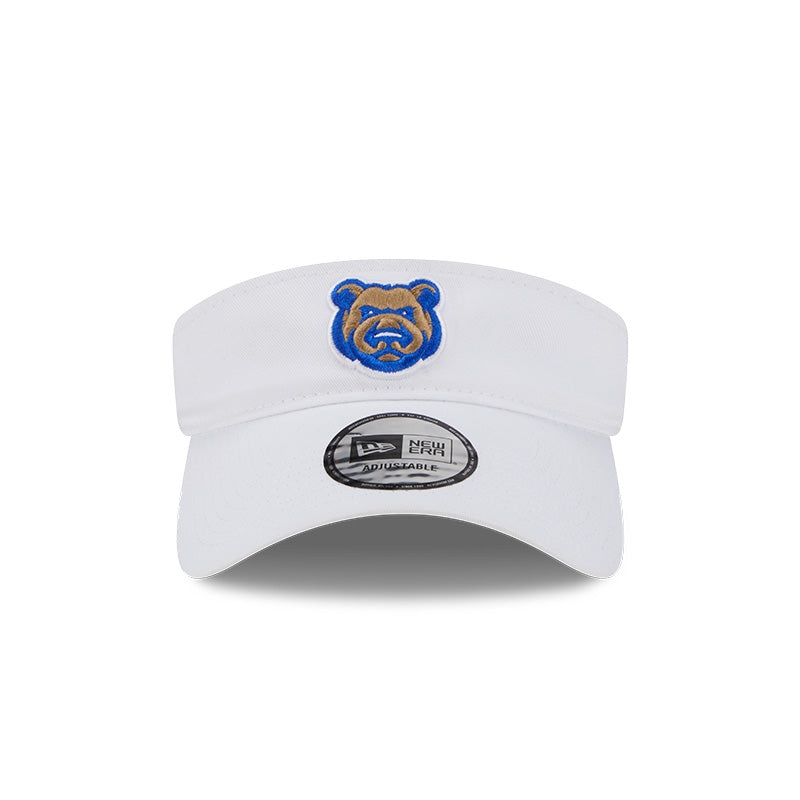 Adult Iowa Cubs Home White Visor