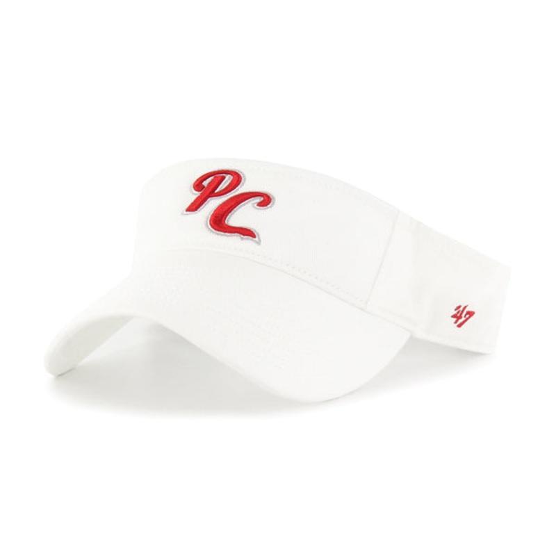 PC White Visor – Adult
