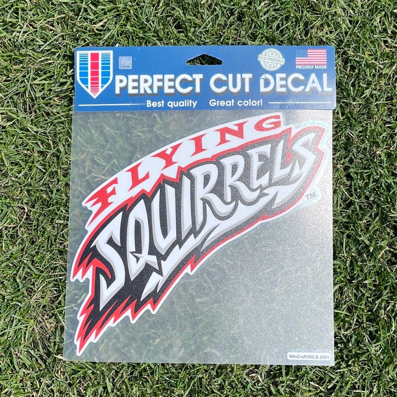 Richmond Flying Squirrels Wordmark Perfect Cut Decal